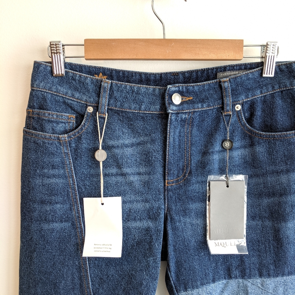 Alexander McQueen • Panelled Kick Flare Jeans - Picture 7 of 10